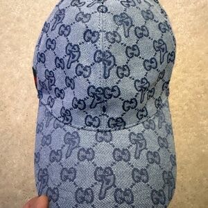 Gucci x Palace Web Baseball Cap GG-P Canvas Men's blue